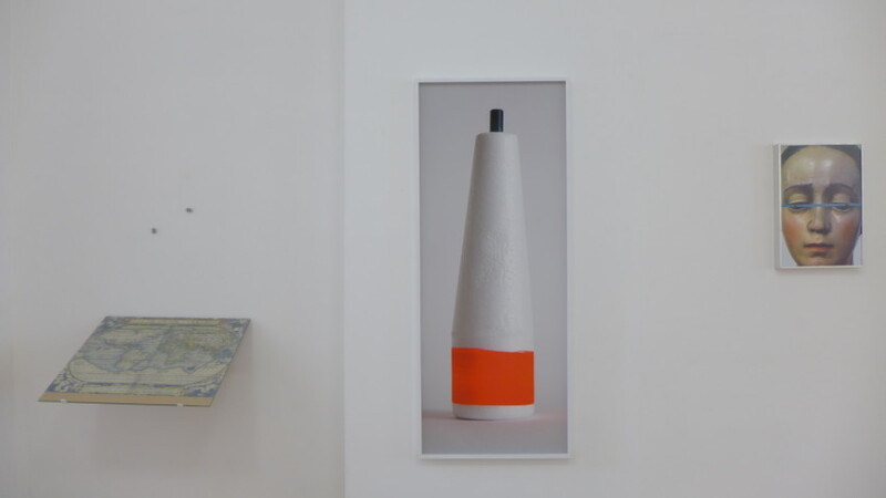 Center: Entre dos Mares / Between two Seas. Photography: fishing float, 1.50 m × 47 cm